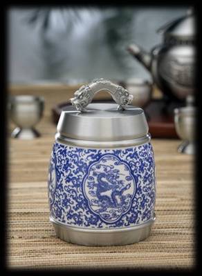 匠心之韻，禮藏東方 10010龍韻神州大號(hào)茶葉罐鑒賞